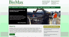 Desktop Screenshot of biomaxenvironmental.com